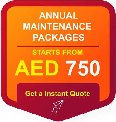 ANNUAL MAINTENANCE PACKAGES STARTS FROM AED 750