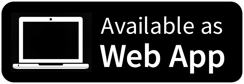 Available as Web App